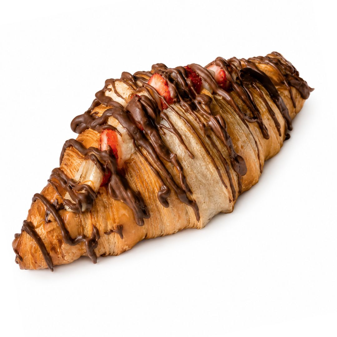 Croissant de Nutella y Frutas: imagen 1