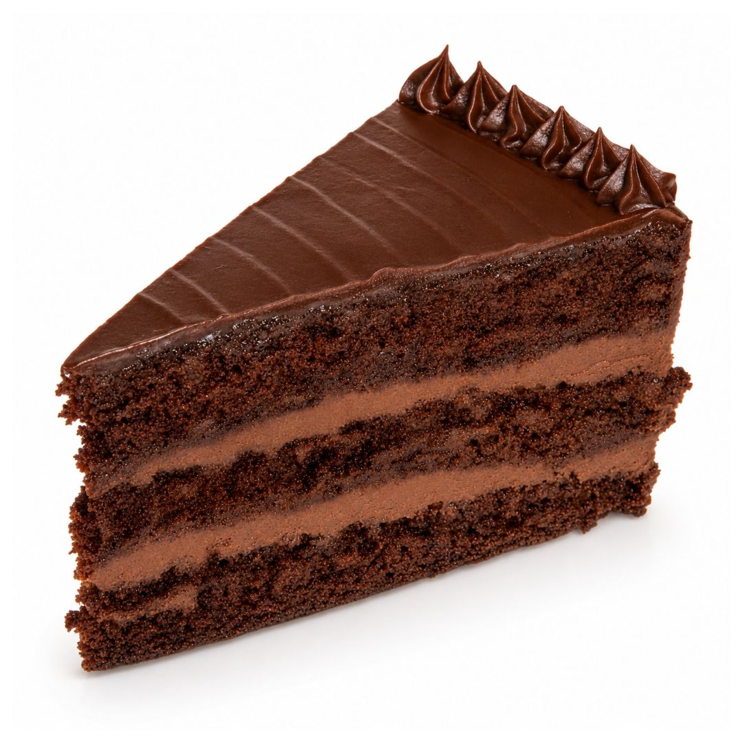 Porción de Chocolate con Ganache: imagen 1