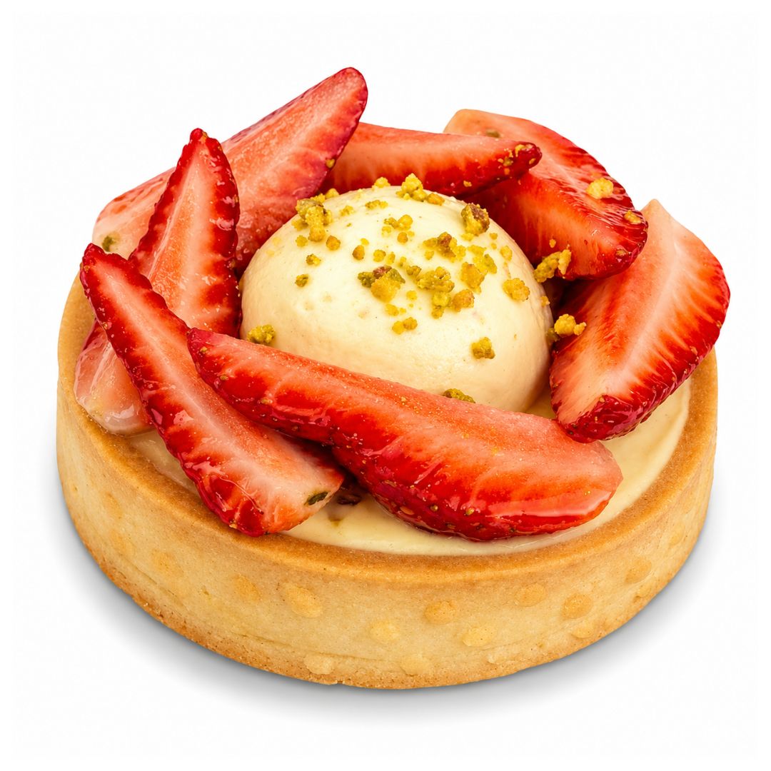 Tarta de Pistacho con Frutilla: imagen 1