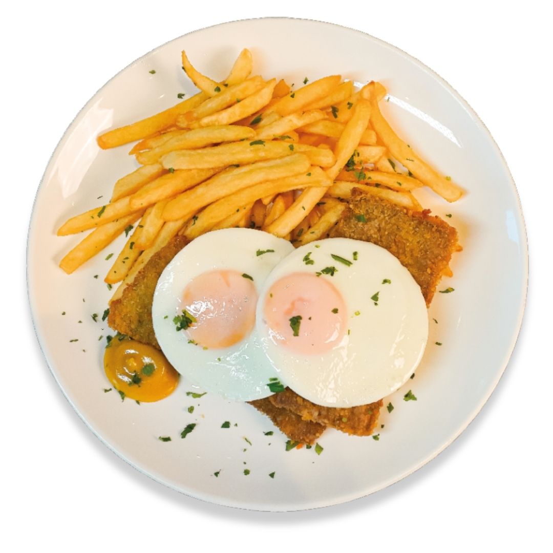 Milanesa de Carne a Caballo