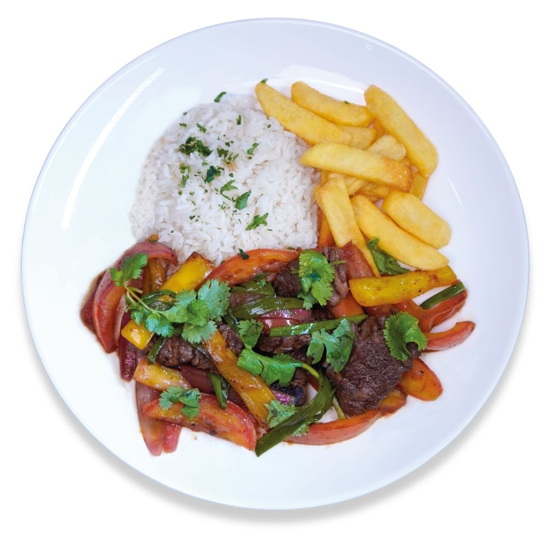Saltado de Wagyu con Vegetales al Estilo Peruano: imagen 1