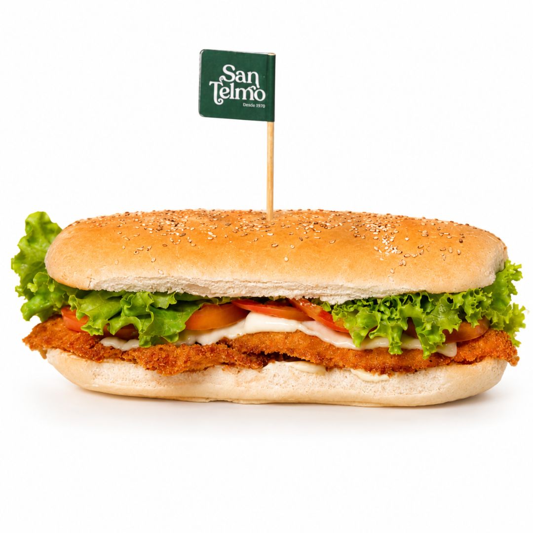 Sándwich de Milanesa de Pollo: imagen 1
